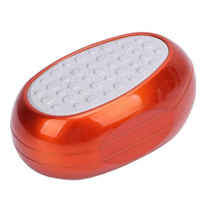 2 in 1 Stainless Steel Foot Scrubber: Callus Remover Dead Skin File for Feet, Effective Foot Callus Remover (Golden)