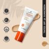H.elio-care Color Gel Cream SPF 50 Tinted Sunscreen | Light Shade | Covers Dark Spots & Uneven Skin Tone | Hydrating, Dewy Makeup Base | No White Cast | UVB/UVA Protection - 50 ml view 2