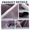 2Pcs Massage Table Cover with Face Hole 16x31.5in Microfiber Massage Bed Cover Comfortable & Skin Friendly Water Absorbent Table Sheets for Beauty Salon, Brown, Sheets view 2