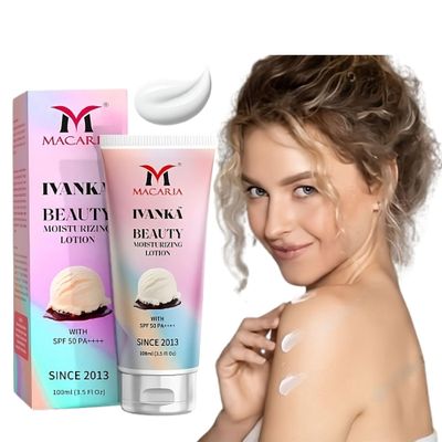 MACARIA Ivanka Beauty Nourishing Body Lotion with Vitamin E Smooth & Radiant Body Lotion For Face