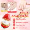 2 Pack Hand Cream for Dry Cracked Hands, Birthday Gifts for Women, Bridesmaid Gifts, Thank You Gifts, Teacher Gifts, Nurse Gifts, Lightweight & Hydrating Hand Lotion Moisturizer (Strawberry & Apple) view 2