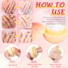 2 Pack Hand Cream for Dry Cracked Hands, Birthday Gifts for Women, Bridesmaid Gifts, Thank You Gifts, Teacher Gifts, Nurse Gifts, Lightweight & Hydrating Hand Lotion Moisturizer (Strawberry & Lemon) view 3