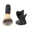 BRRNOO Men Shaving Brush with Holder, Travel Shaving Brush for Men, Easy to Clean & Dry, Ideal for Hotel or Travel Use view 4