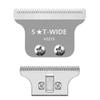2215 Replacement T Wide Blades for Wahl 5 Star Detailer Li Trimmer 8081 and 8171 - Adjustable Stainless-steel Zero-Gap Trimmer Blade, Silver view 1