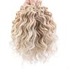 10 Inches Deep Wavy Twist Crochet Hair Synthetic Afro Curly Hair Crochet Braids Fiber Braiding Hair Extensions view 2