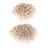 10 Inches Deep Wavy Twist Crochet Hair Synthetic Afro Curly Hair Crochet Braids Fiber Braiding Hair Extensions view 3