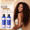 Luxury Wig Shampoo and Conditioner Set for Synthetic & Natural Hair Wigs | Sulfate-Free, Deeply Nourishes & Detangles, Enhances Radiant Shine & Softness, Prolongs Wig Lifespan - 2Pack view 2