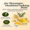 Hair Growth Oil  Rosemary, Jamaican Black Castor, Batana, Amla & Vitamin E  Strengthens & Thickens Hair  30ml view 3