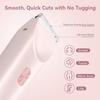 Bikini Trimmer for Women Electric Razors for Women, Double Head Dual Purpose, IPX7 Waterproof Hair Razor, Ceramic Blade Hair Trimmer Wet & Dry Use, Painless Electric Shaver for Facial and Body (Pink) view 3