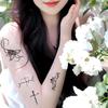 10 Sheets Biblical tattoo stickers Sheets Christian Temporary Tattoos Adult Men Women Kids Religious Jesus Cross God Christ Catholic Realistic Half Sleeve Body Fake Tattoos Stickers(Biblical) view 4