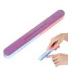 AOYEBO 6-Sided Nail File for Natural Nails - Multi-Grit EVA Emery Board with 7-Step Polishing, Compact Professional Manicure/Pedicure Tool view 1