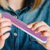 AOYEBO 6-Sided Nail File for Natural Nails - Multi-Grit EVA Emery Board with 7-Step Polishing, Compact Professional Manicure/Pedicure Tool view 4