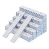 100Pcs 80/80 Grit Nail Files, Rectangular 80/80 Grit Nail Files Bulk, Home Salon Strong Nails Filed, Double-Sided Emery Boards for Acrylic & Gel Nails view 1