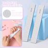 100Pcs 80/80 Grit Nail Files, Rectangular 80/80 Grit Nail Files Bulk, Home Salon Strong Nails Filed, Double-Sided Emery Boards for Acrylic & Gel Nails view 3