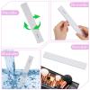 100Pcs 80/80 Grit Nail Files, Rectangular 80/80 Grit Nail Files Bulk, Home Salon Strong Nails Filed, Double-Sided Emery Boards for Acrylic & Gel Nails view 4