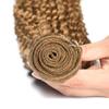 Kameinike 12 14 16 inch #27 Honey Blonde Human Hair Bundles Jerry Curly 3 Pcs 300g Unprocessed Brazilian Virgin Quick Weave Hair Extensions view 3