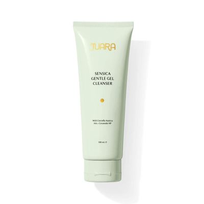 JUARA Sensica Gentle Gel Cleanser - Sulfate Free Face Wash for Sensitive Skin with Plant Extracts & MultiEx BSASM - Natural Daily Facial Cleanser, 3.3 oz