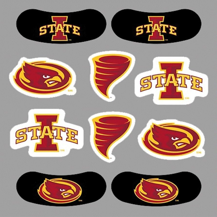 10 Pack Combo 6 Spirit Tattoos & 4 Eye Strips Officially licensed Waterless Peel & Stick Temporary Tattoos