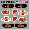 10 Pack Combo 6 Spirit Tattoos & 4 Eye Strips Officially licensed Waterless Peel & Stick Temporary Tattoos view 2