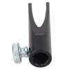 Eyebrow Pencil Sharpener Tool with Fixing Screw, Black Alloy Makeup Aid for Precise Shading & Safe Use (Black) view 2