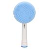 Silicone Face Brush Replacement Head for Electric Cleansing Brush - Soft Rounded Edges, Non Abrasive, Deep Clean, Improve Skin Tone, Blue, 1 Pack view 1