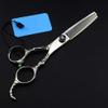 440c Hairdressing Scissors, 6-inch Hair Cutting Scissors, Stainless Steel Thinning Scissors, Ergonomic Salon Scissors, Professional-Grade Hair Cutting Tools view 3