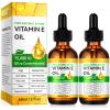 2 Pack Vitamin E Oil, 75,000 IU Organic Pure Vitamin E Oil for Tightening Plump Skin, Reduce Fine Lines & Scars, Moisturizing Skin, Face & Full Body view 1