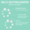 14 PCS Belly Button Plug Set, Soft Silicone Belly Button Plug Post Tummy Tuck Tapes, Belly Button Trainer After Tummy Tuck for Liposuction or Umbilical Hernia Repair White view 3
