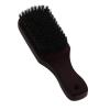 Beard Grooming Brush - Soft Elastic Mustache Styling Cleansing Brush with Wooden Handle for Men view 2