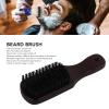 Beard Grooming Brush - Soft Elastic Mustache Styling Cleansing Brush with Wooden Handle for Men view 4