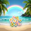 10 Pcs Multicolor Hawaiian Flower Hair Clips, 2.75 Inch Plumeria Foam Hair Clip Artificial Tropical Flower Hairpins for Beach Vacation Wedding(7cm) view 3