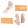 KESYOO 2Pair Silicone Lined Socks for Foot Care Sebs Moisturizing Gel Socks for Men Women Non Slip Design Skin Tone for Everyday Use view 3