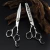 USZWBY Professional 6 Inch Hair Cutting Scissors Set - Premium 440c Steel Barber Shears for Precision Hair Trimming and Thinning view 1