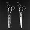 USZWBY Professional 6 Inch Hair Cutting Scissors Set - Premium 440c Steel Barber Shears for Precision Hair Trimming and Thinning view 2