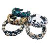 YNICKRKR headband New Fashion Women's Hairband Leopard Flower Headband Center Knot Classic Headwear For Adult Hair Accessories Wholesale(Khaki hairband) view 2