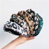 YNICKRKR headband New Fashion Women's Hairband Leopard Flower Headband Center Knot Classic Headwear For Adult Hair Accessories Wholesale(Khaki hairband) view 3