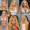LOIUMGUU Honey Blonde Body Wave Human Hair Bundles Color #27 Human Hair Bundles 20 22 24 Inch Unprocessed Brazilian Virgin Remy Weave Extensions for Women view 2