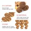 LOIUMGUU Honey Blonde Body Wave Human Hair Bundles Color #27 Human Hair Bundles 20 22 24 Inch Unprocessed Brazilian Virgin Remy Weave Extensions for Women view 4