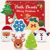 Christmas Bath Bombs Set for Kids, Boys & Girls Stocking Stuffers Gift, Handmade 6 Fun Organic for Children, Gentle Formula Creates, Relaxing Aromas for Women view 1