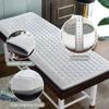 LDLCYCN Grayc(r),190 * 75cm, Memory Foam Massage Table Topper with Elastic Band Non-Slip Thick 5Cm Lash Bed Cushion for Beauty Massage Latex Spa Bed Pad Lash Bed Topper with Hole for Beauty view 4