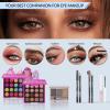 Makeup Kits For Girls Teens, Makeup Gift Set For Women with Eyeshadow Palettes, Brushes, Lip Gloss, Travel Make up Starter Kit For Beginners (C01612) view 3