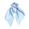 12 PCS Knotted Bow Hair Scrunchies Elastic Hair Ties Bands Satin Hair Ribbon Scrunchy Ponytail Holder Hair Accessories for Women Ladies Girls,(Blue) view 1