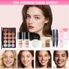 All in One Makeup Kit for Women Full Kit, Makeup Gift Sets for Women Teens Girls, Makeup Essential Bundle Includes Eyeshadow Palette Foundation Eyeliner Contour Stick Lip Gloss Cosmetic Brush Set view 4