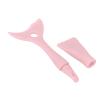 Multifunctional Silicone Shadow Makeup Stencil Mask Brush, Reusable Eye Stencil Tool for Cosmetics (Pink) view 3