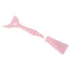 Multifunctional Silicone Shadow Makeup Stencil Mask Brush, Reusable Eye Stencil Tool for Cosmetics (Pink) view 4