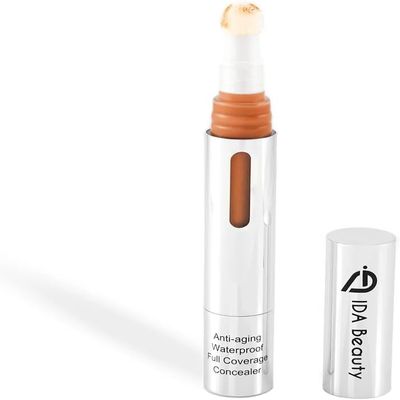 IDA Beauty Dark Spot Concealer 3D Liquid Multi-Use Sculpting Concealer |Matte Finish, Lightweight & Long-Lasting| Conceals Dark Circles, Blemishes & Redness (R#08, 5ml)