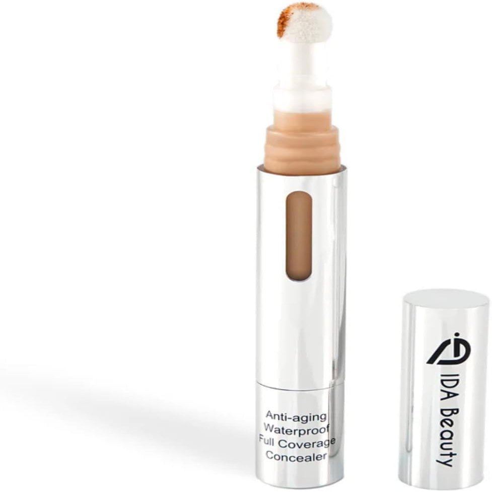 IDA Beauty Dark Spot Concealer 3D Liquid Multi-Use Sculpting Concealer |Matte Finish, Lightweight & Long-Lasting| Conceals Dark Circles, Blemishes & Redness (R#05, 5ml)
