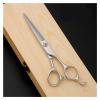 5.5 Inch Hair Cutting Scissors, Stainless Steel Hair Cutting Scissors, Ergonomic Design, Professional Hair Cutting Tools, Salon-Grade Hair Cutting Scissors view 2