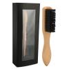 Beard Grooming Brush for Men - Wooden Handle, Nylon s, Hair Salon Shave Brush, Ergonomic Design, Portable Beard Brush for and Care view 1