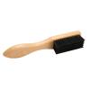 Beard Grooming Brush for Men - Wooden Handle, Nylon s, Hair Salon Shave Brush, Ergonomic Design, Portable Beard Brush for and Care view 3